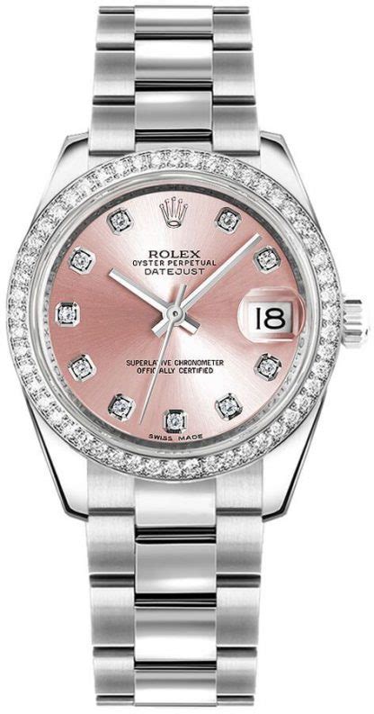 rolex fond rose femme|rolex montres femme.